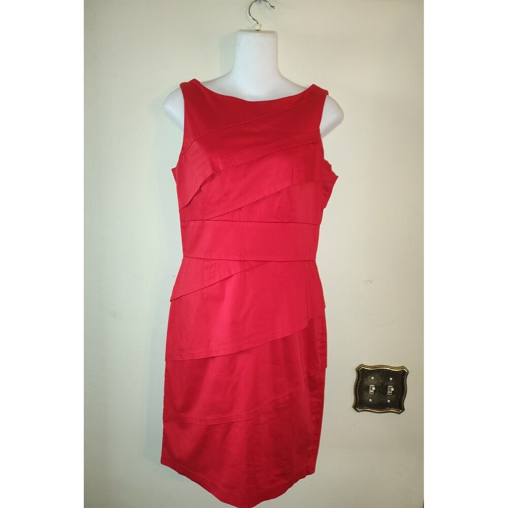 Nice Women's Marvin Richards Bright Red Stretch Dress Size S